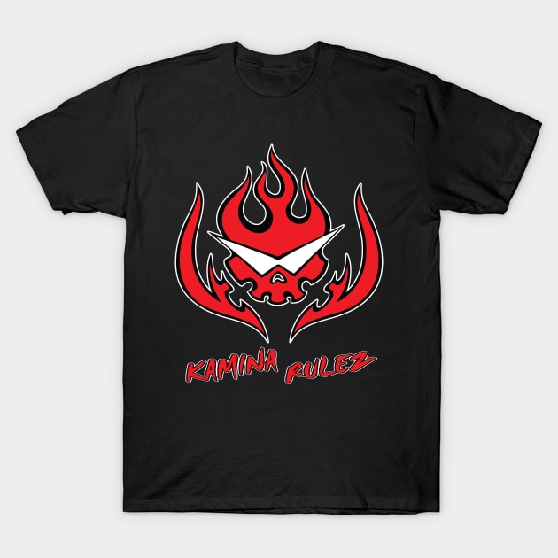 Tengen toppa guren lagann - Kamina rulez T-Shirt by Tenshi_no_Dogu